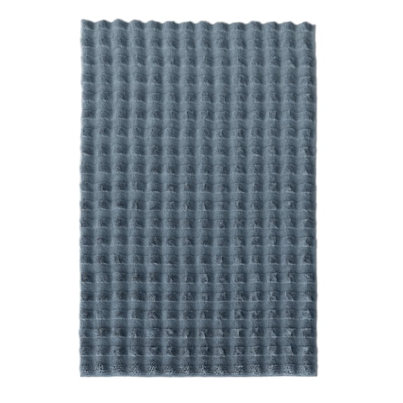 Mainstays Kids Blue Bubble Fur Area Rug, 4' x 6'