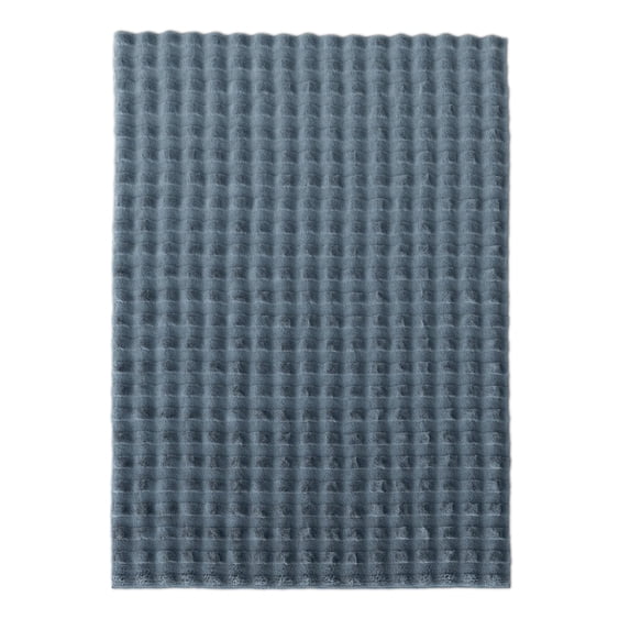 Mainstays Kids Blue Bubble Fur Area Rug, 5' x 7'