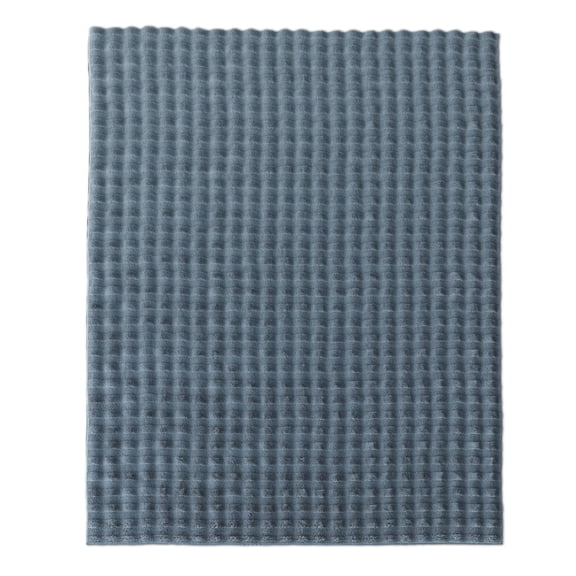Mainstays Kids Blue Bubble Fur Area Rug, 8' x 10'