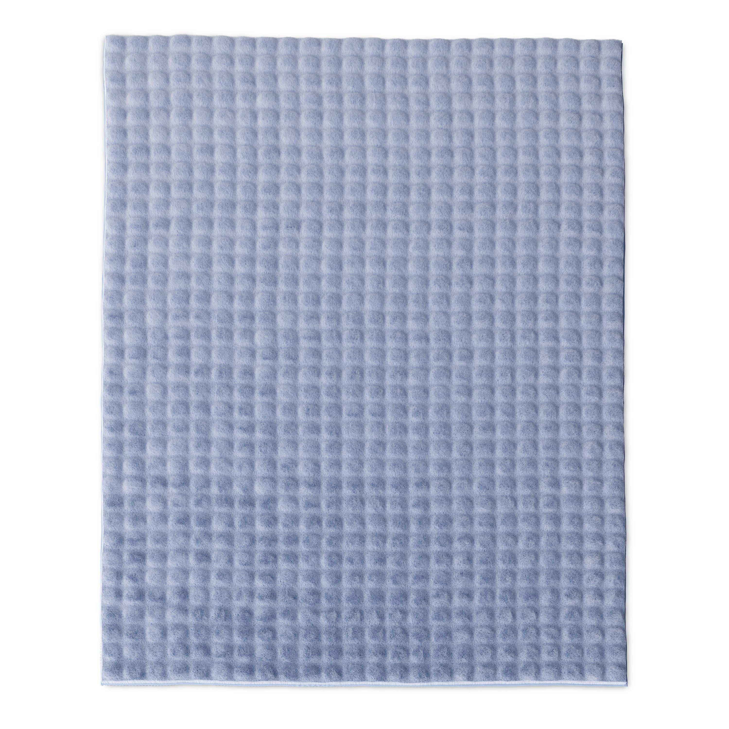 Mainstays Kids Light Purple Bubble Fur Area Rug, 8' x 10'
