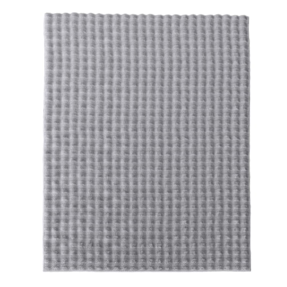 Mainstays Kids Gray Bubble Fur Area Rug, 8' x 10'