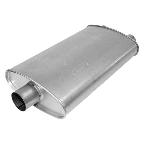 MSL Maximum Aluminized Steel Oval Direct Fit Exhaust Muffler for 1980-1994 Chevy G-Series