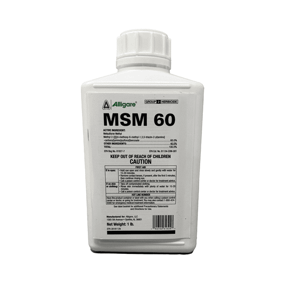 MSM 60 Herbicide - 16 oz Bottle by Alligare