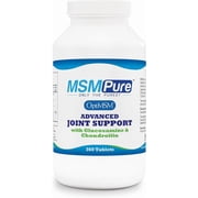 Kala Health MSMPure Advanced Joint Support Tablets   Glucosamine, Chondroitin, OptiMSM, Ester-C & Manganese for Joint Health, Flexibility & Mobility   Vegetarian-Sourced Glucosamine, 360 Count