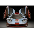 thumbnail image 1 of MSO McLaren F1 GTR Racing Car Sports Car Wall Art Home Decor - 24x36 Inch Laminated Poster - Stunning Detail and Bold Colors, 1 of 4