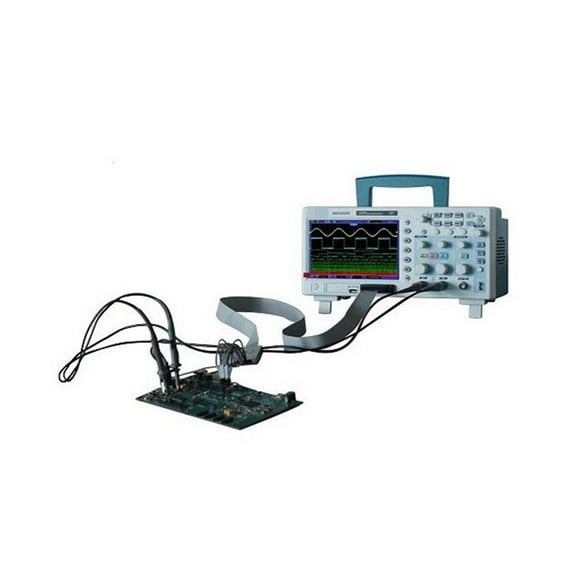 MSO5202D 200MHz 2Channels 1GSa/s Oscilloscope & 16Channels Logic Analyzer 2in1 USB,800x480