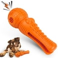 thumbnail image 1 of MSOVA Dog Toys for Aggressive Chewers-Indestructible Dog Toys for Large Medium Small Breed--Rubber Dog Chew Toy-Orange, 1 of 8