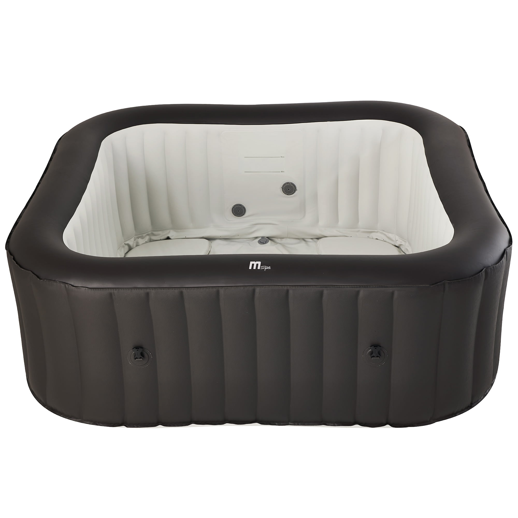 MSPA Urban Series Vito Bubble Spa Hot Tub for 6 Inflatable with Ozone and Auto Inflation 73
