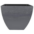 thumbnail image 1 of MSQ20SL Modern Square Garden Planter, 20-Inch, Slate, 1 of 3