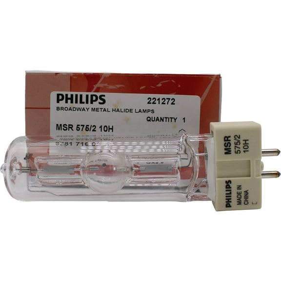 MSR 575/2 Jaspertronics OEM Nexus 3 575 Watts Studio/Disco Lamp - 1 Unit per pack