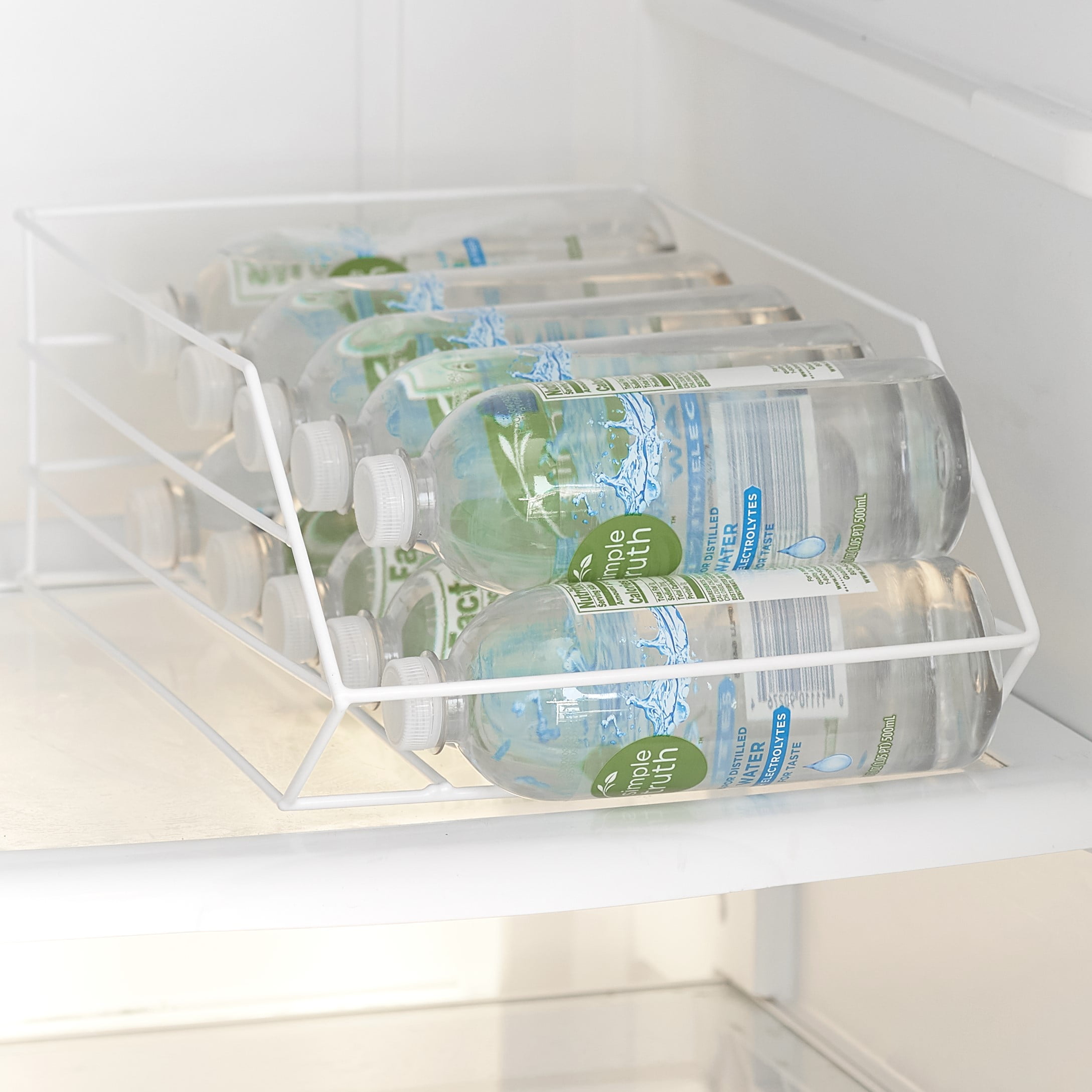 MSR Imports Water Bottle Organizer Refrigerator Storage, Wire