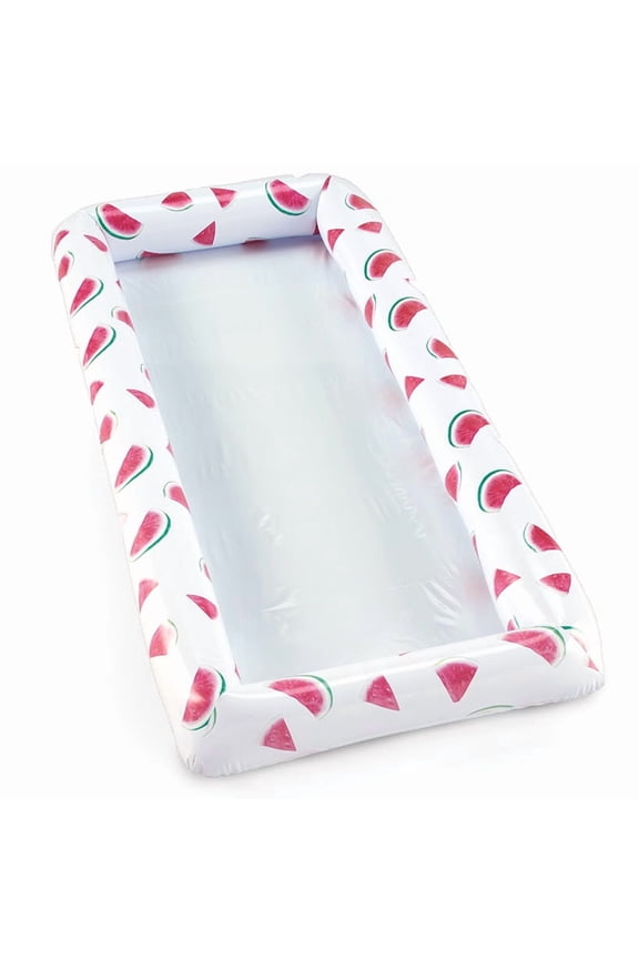 MSR Imports Watermelon Inflatable Buffet Coolers Pool Toys & Floats