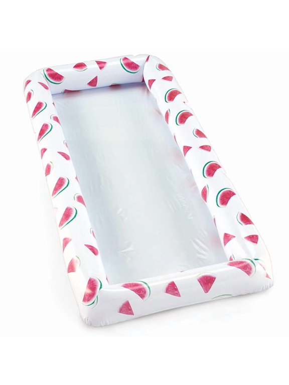 MSR Imports Watermelon Inflatable Buffet Coolers Pool Toys & Floats