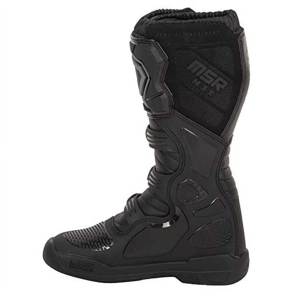 MSR M3X Motocross Boot (10, Black) - Walmart.com