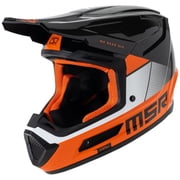MSR Mav Sensor Dirt Bike Motocross Helmet w/ MIPS Small Black/Orange
