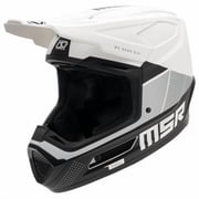 MSR Mav Sensor Dirt Bike Motocross Helmet w/ MIPS Small Matte White/Black