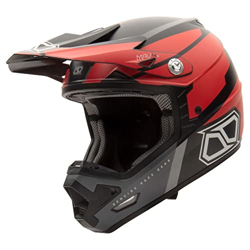 MSR Mav4 Inertia w/MIPS Dirt Bike Motocross Helmet (X-Small, Red)