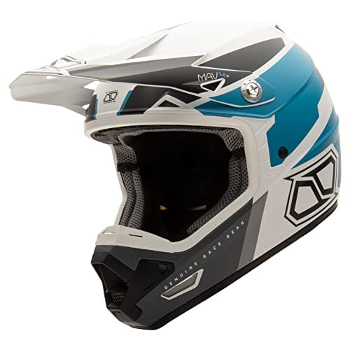 MSR Mav4 w/MIPS Dirt Bike Motocross Helmet (Small, Blue Inertia)