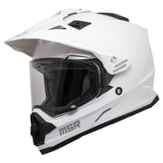 MSR  Xpedition ADV Dirt Bike Motocross Helmet w/MIPS X-Large Gloss White