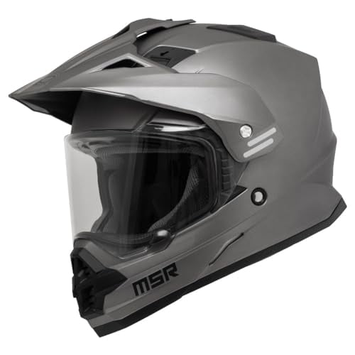 MSR Xpedition ADV Dirt Bike Motocross Helmet w/MIPS XX-Large Frost Grey