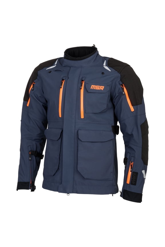 Xplorer ADV Jacket Small Blue/Orange