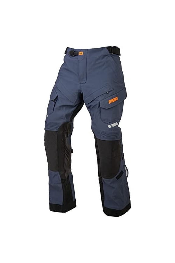 Xplorer ADV Pant (as1, Waist, Numeric_42, Regular, Blue/Orange)