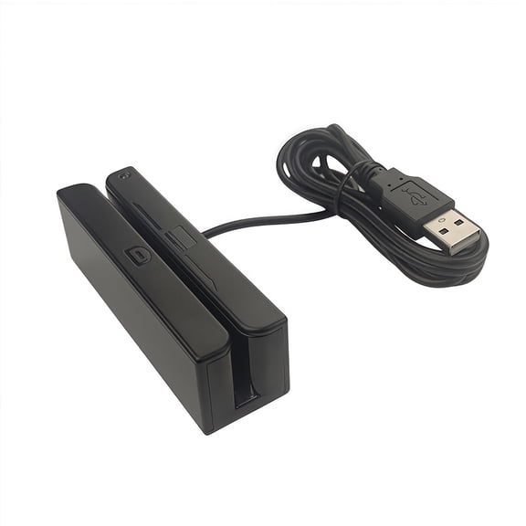 MSR90 Bi-Direction Card Reader USB Interface 3 Tracks Mini Smart Card Readerno driver required-plug and play-durable
