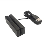 MSR90 Bi-Direction Card Reader USB Interface 3 Tracks Mini Smart Card Readerno driver required-plug and play-durable