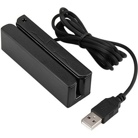 MSR90 USB Swipe Magnetic Credit Card Reader 3 Tracks Mini Smart Card Reader MSR605 MSR606 Deftun