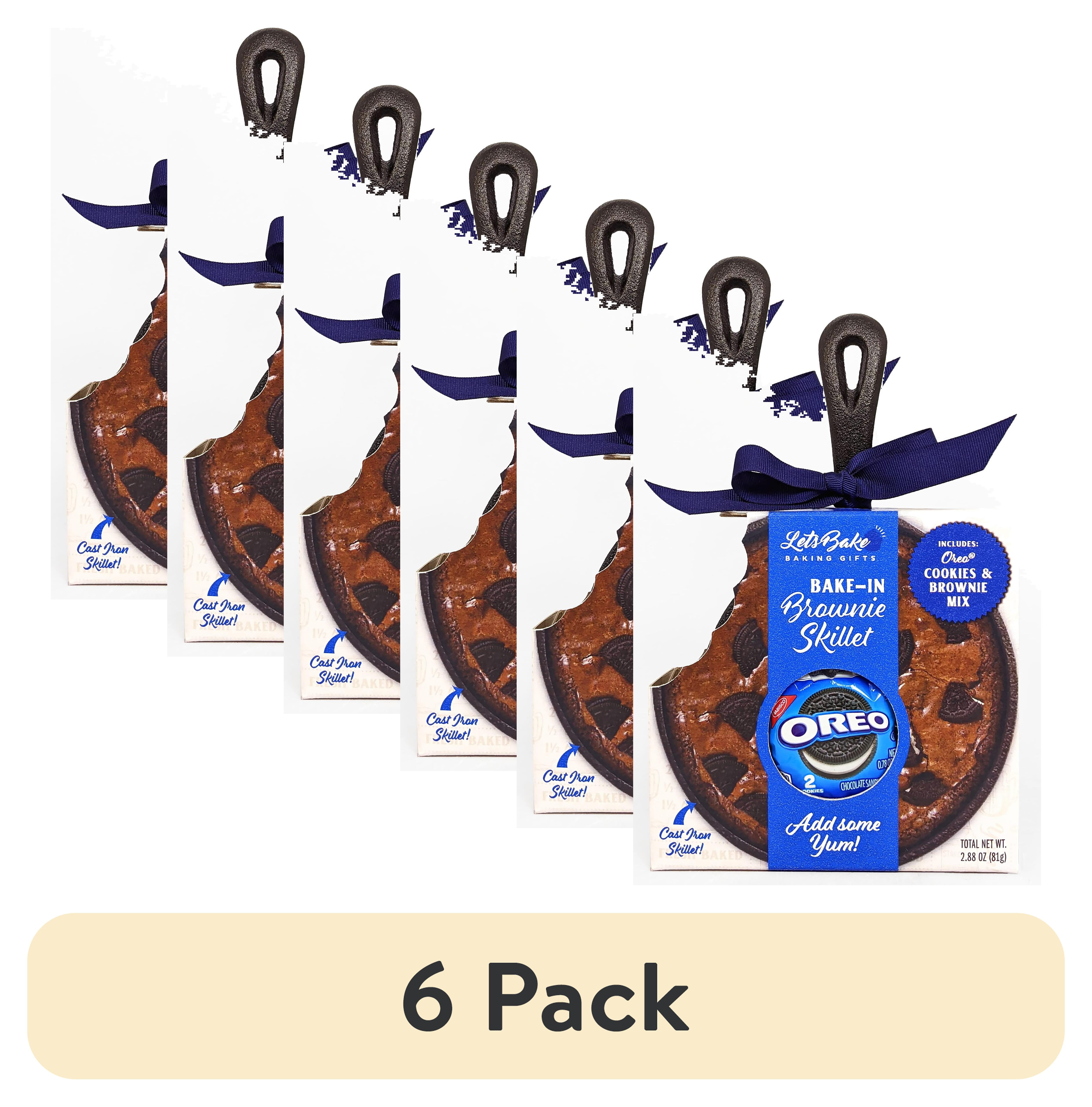 (6 pack) MSRF Chocolate Brownie Mix with Oreo Treats includes Dry ...