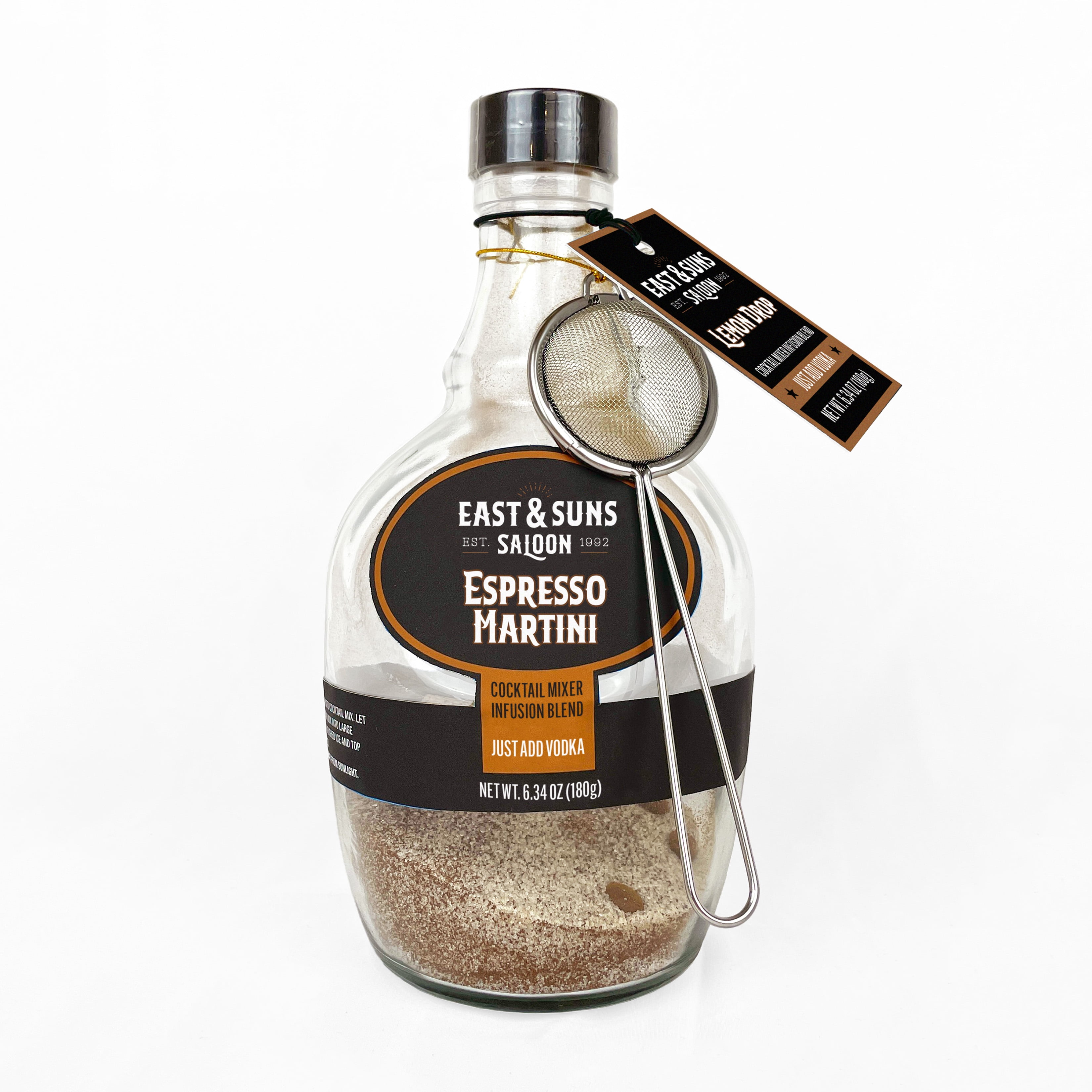 MSRF East and Sons Espresso Martini Gift Includes 6.34oz Infusion Granular  Mix