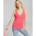 thumbnail image 1 of MSRP $120 Charter Club Women's Cashmere V-Neck Tank Top Pink Size Small, 1 of 1
