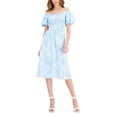thumbnail image 1 of MSRP $120 Inc International Concepts Women Smocked Midi Dress Size Medium, 1 of 2