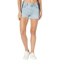 thumbnail image 1 of MSRP $145 HUDSON Jeans Reconstructed Indigo High-Rise Lori Shorts Blue Size 28, 1 of 1