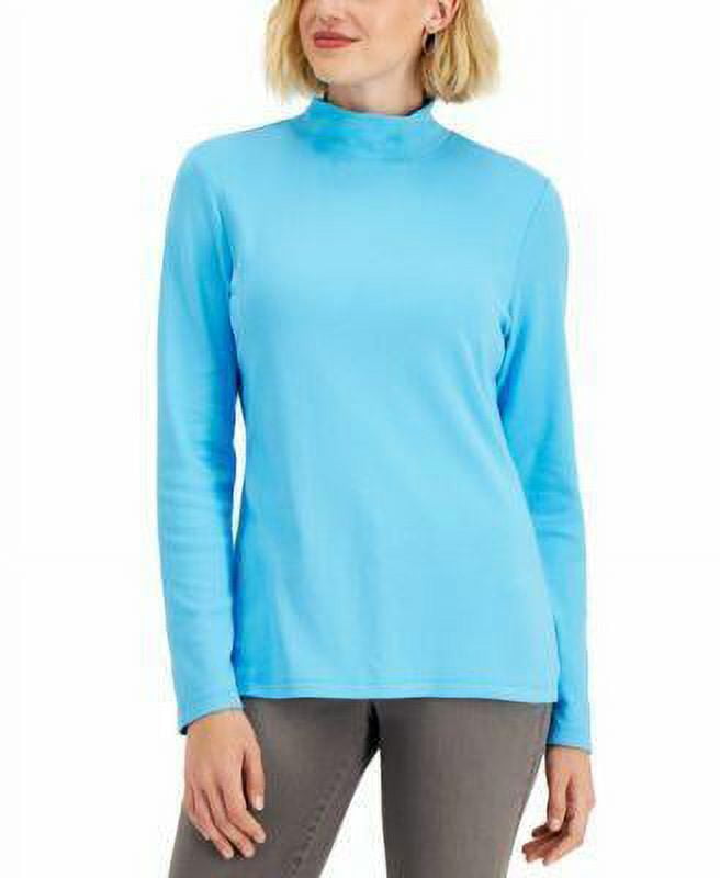 Karen scott sleeveless shop mock turtleneck