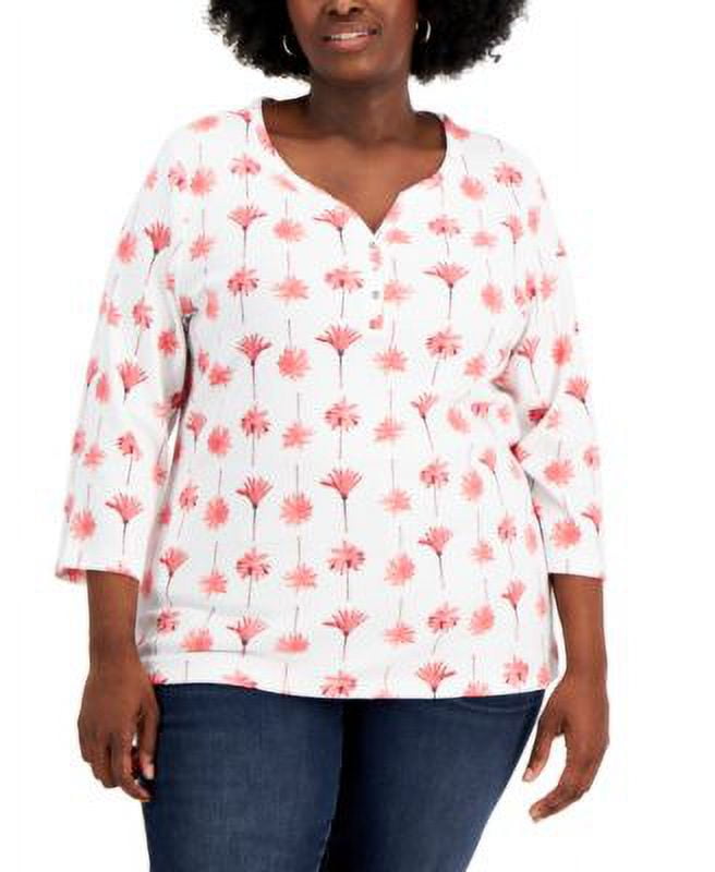 karen scott tops plus size