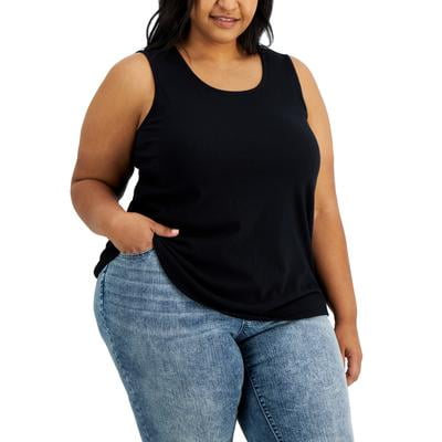 Style \u0026 Co. Plus Size Tank Tops in Plus Size Tops - Walmart.com