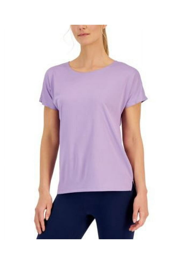 MSRP $20 Id Ideology Women's Lightweight Techy T-Shirt Purple Size XS