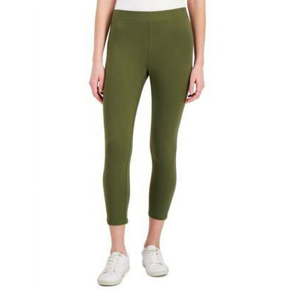 MSRP $20 Style & Co Capri Leggings Green Size 2XL