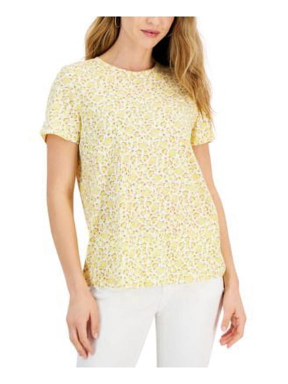 Floral Cotton T-Shirt Sunbeam Ditsy S