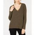 thumbnail image 1 of MSRP $25 Hippie Rose Juniors' Mossy Ribbed-Knit Tunic Top, Size S, 1 of 2