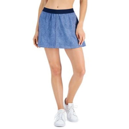 MSRP $30 Id Ideology Womens A-Line Skort Navy Size 2XL
