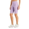 thumbnail image 1 of ID Ideology Womens Compression High Rise 10 Bike Shorts Rhapsody XL, 1 of 3