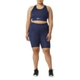 thumbnail image 1 of MSRP $38 Fila Womens Plus Size Curve Hour Glass Bike Short Navy Size 1X, 1 of 1