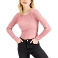 thumbnail image 1 of MSRP $39 Crave Fame Juniors' Open-Back Rib-Knit Sweater Size XS, 1 of 1