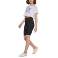 thumbnail image 1 of Calvin Klein Performance Womens Cropped Logo T-Shirt White Hyacinth XL, 1 of 3