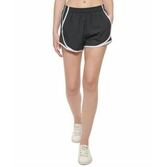 MSRP $40 Calvin Klein Performance Womens Running Shorts Black Size 2XL