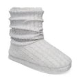 thumbnail image 1 of MSRP $40 Charter Club Womens Slouch Boot Boxed Slippers Gray Size Small, 1 of 2