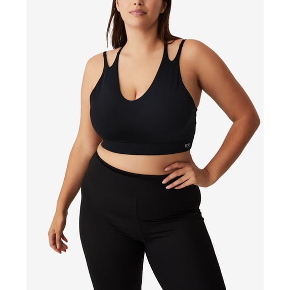 MSRP $40 Cotton-On Trendy Plus Size Active Ultimate Workout Crop Top Size 16