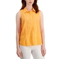 thumbnail image 1 of Style & Co Womens Sleeveless Popover Top Orange Wave 2XL, 1 of 2